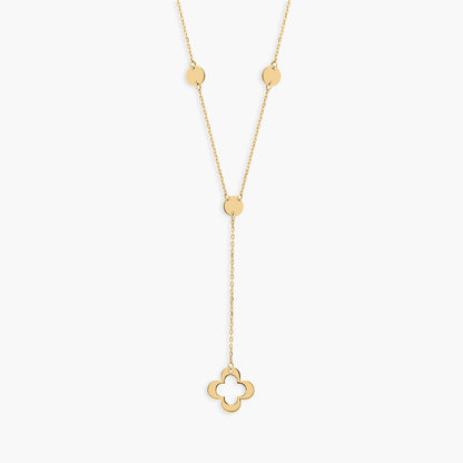 Clover Drop Necklace